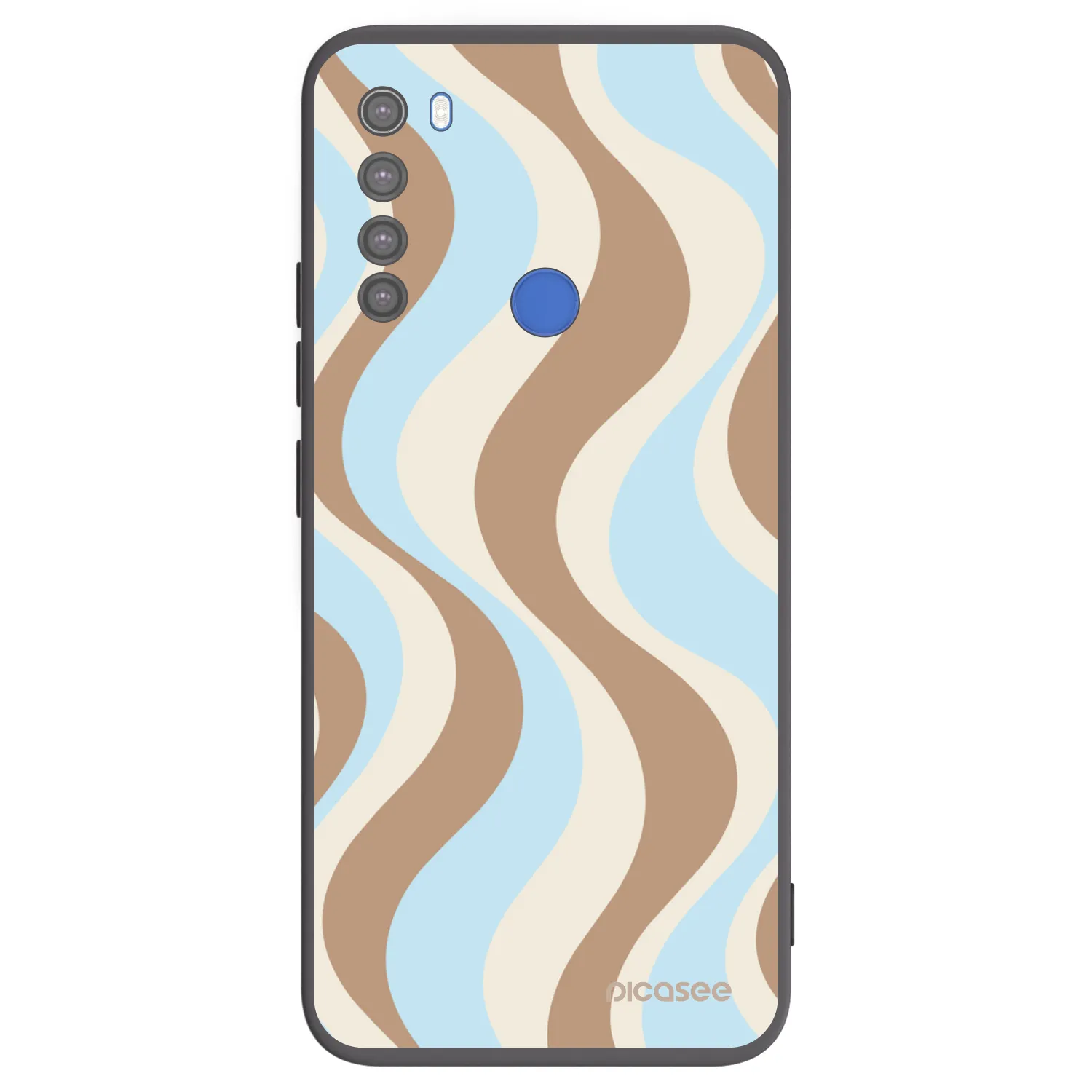 Picasee husă neagră din silicon pentru Xiaomi Redmi Note 8T - Abanico Days