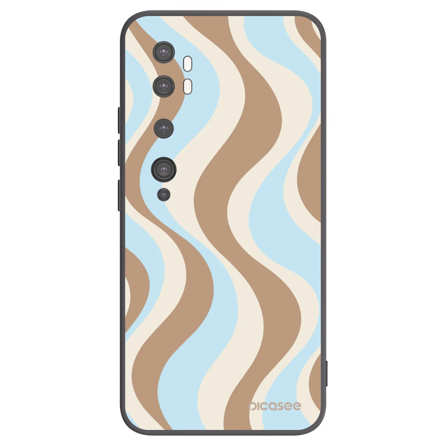 Picasee husă neagră din silicon pentru Xiaomi Mi Note 10 (Pro) - Abanico Days