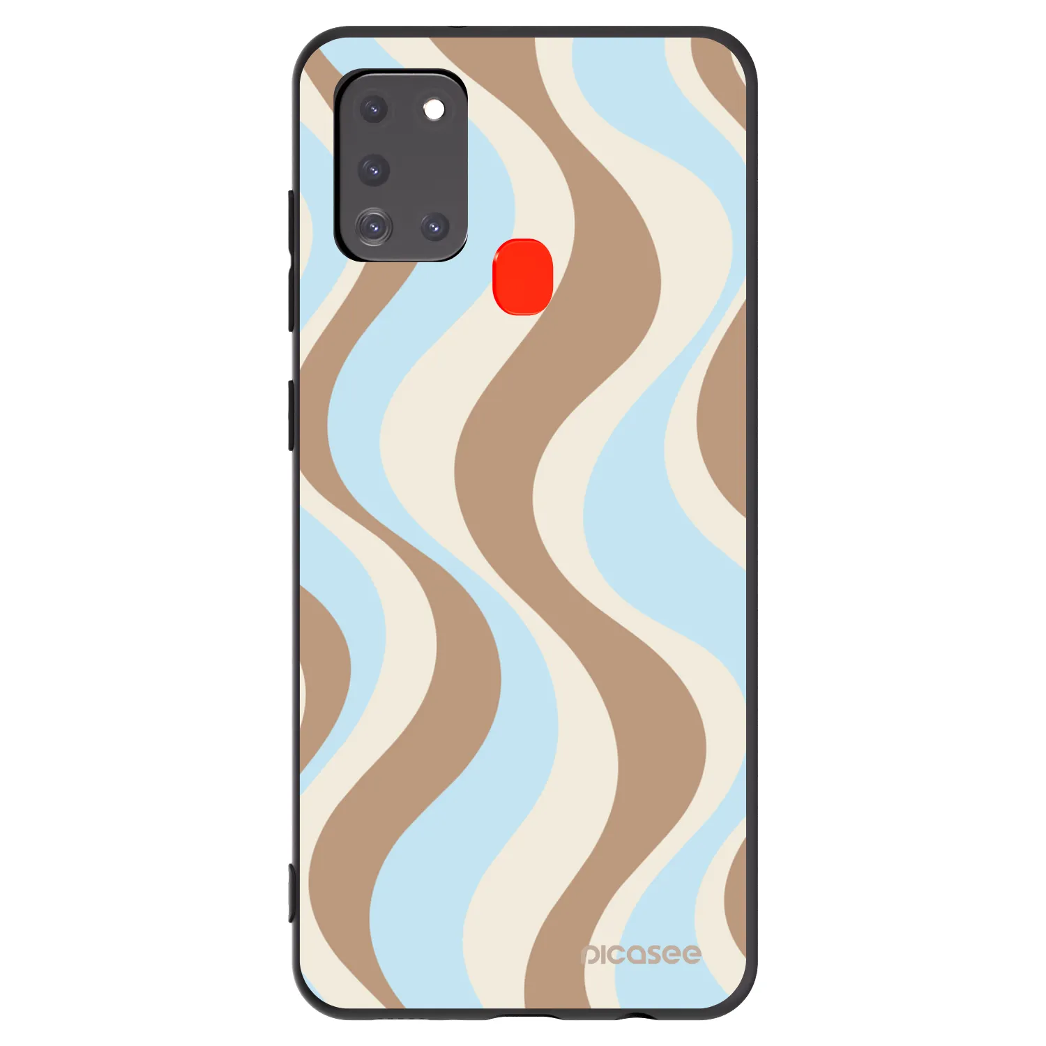 Picasee husă neagră din silicon pentru Samsung Galaxy A21s - Abanico Days