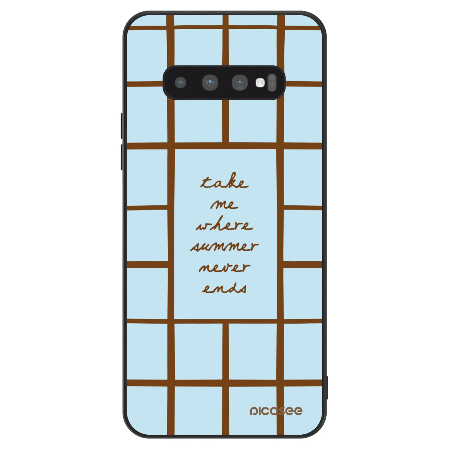 Picasee ULTIMATE CASE pentru Samsung Galaxy S10 Plus G975 - Shutter Season
