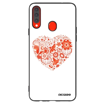 Husă pentru Samsung Galaxy A20s - Big heart