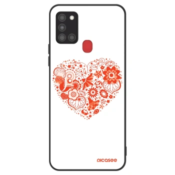 Husă pentru Samsung Galaxy A21s - Big heart