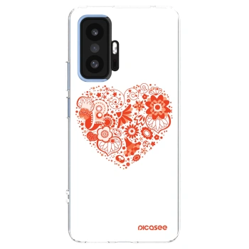 Picasee husă transparentă din silicon pentru Xiaomi 11T - Big heart