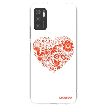 Picasee husă transparentă din silicon pentru Xiaomi Poco M3 Pro 5G - Big heart