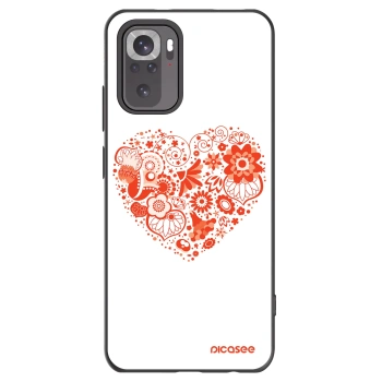 Picasee husă neagră din silicon pentru Xiaomi Redmi Note 11S 4G - Big heart