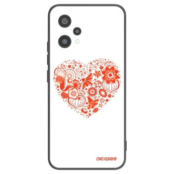 Picasee husă neagră din silicon pentru Realme 9 Pro 5G - Big heart