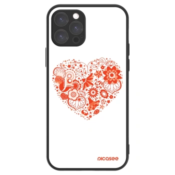 Picasee ULTIMATE CASE MagSafe pentru Apple iPhone 12 Pro - Big heart