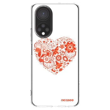 Picasee husă transparentă din silicon pentru Honor X7 - Big heart
