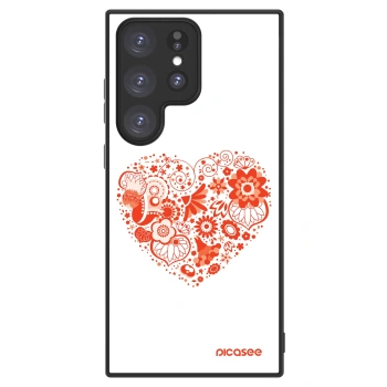 Picasee ULTIMATE CASE pentru Samsung Galaxy S23 Ultra 5G - Big heart