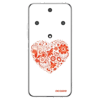 Picasee husă transparentă din silicon pentru Honor Magic5 Lite 5G - Big heart