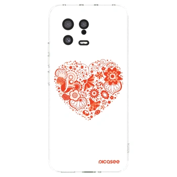 Picasee husă transparentă din silicon pentru Xiaomi 13 - Big heart