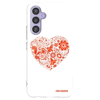 Picasee husă transparentă din silicon pentru Samsung Galaxy A54 5G A546B - Big heart