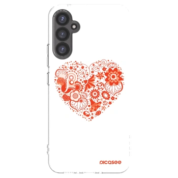 Picasee husă transparentă din silicon pentru Samsung Galaxy A34 5G A346B - Big heart