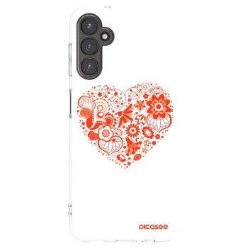 Picasee husă transparentă din silicon pentru Samsung Galaxy A14 4G A145R - Big heart