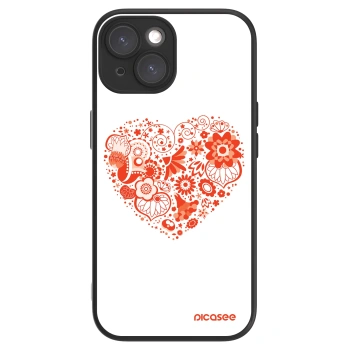 Picasee ULTIMATE CASE MagSafe pentru Apple iPhone 15 - Big heart