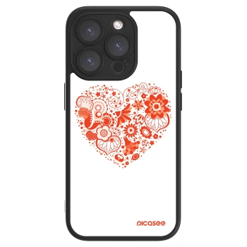 Picasee ULTIMATE CASE MagSafe pentru Apple iPhone 15 Pro - Big heart