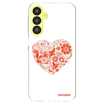 Picasee husă transparentă din silicon pentru Samsung Galaxy A25 A256B 5G - Big heart