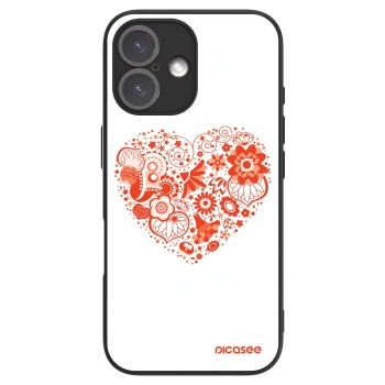 Picasee ULTIMATE CASE MagSafe pentru Apple iPhone 16 - Big heart