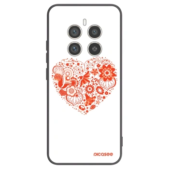 Picasee husă neagră din silicon pentru Realme 12 Pro 5G - Big heart