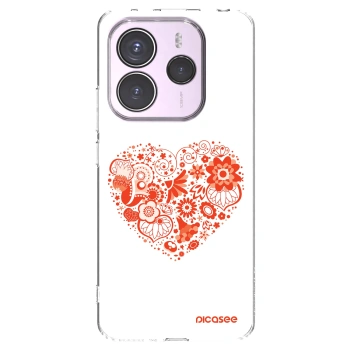 Picasee husă transparentă din silicon pentru Xiaomi Redmi Note 14 5G - Big heart