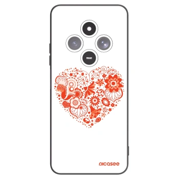 Picasee husă neagră din silicon pentru Xiaomi Redmi 14C - Big heart