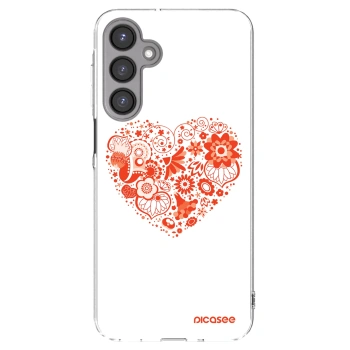 Picasee husă transparentă din silicon pentru Samsung Galaxy A16 5G - Big heart