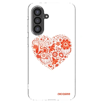 Picasee husă transparentă din silicon pentru Samsung Galaxy A56 5G A566B - Big heart
