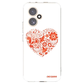 Picasee husă transparentă din silicon pentru Honor 400 5G - Big heart
