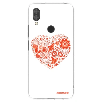 Picasee husă transparentă din silicon pentru Xiaomi Redmi 7 - Big heart