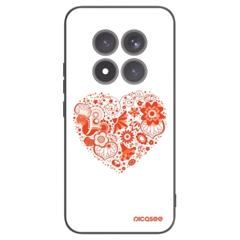 Picasee husă neagră din silicon pentru Xiaomi Redmi Note 15 Pro+ - Big heart