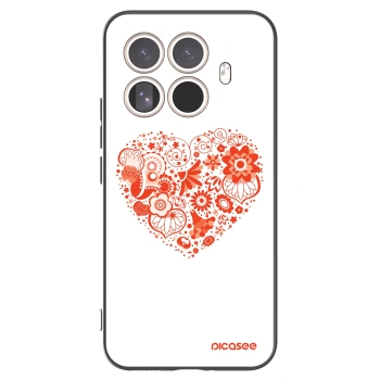Picasee husă neagră din silicon pentru Xiaomi 15T Pro - Big heart