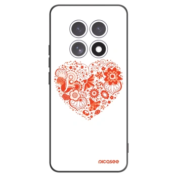 Picasee husă neagră din silicon pentru Xiaomi Redmi Note 15 - Big heart