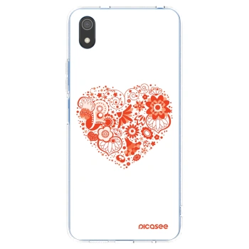 Picasee husă transparentă din silicon pentru Xiaomi Redmi 7A - Big heart