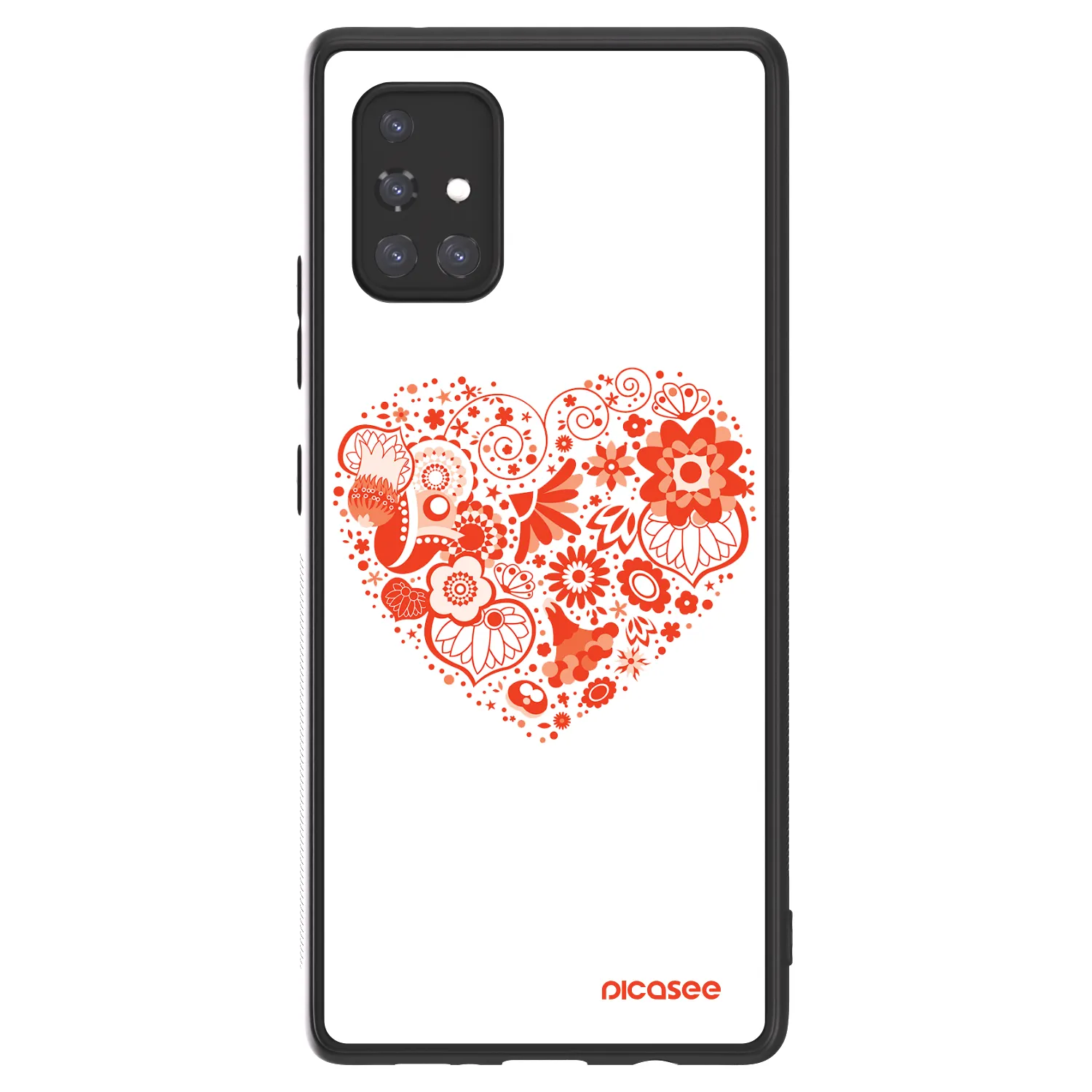 Picasee ULTIMATE CASE pentru Samsung Galaxy A71 A715F - Big heart