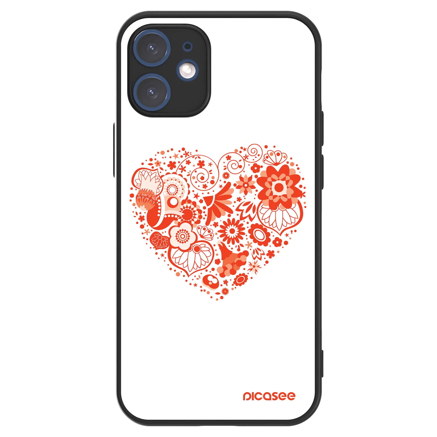 Picasee ULTIMATE CASE pentru Apple iPhone 12 mini - Big heart