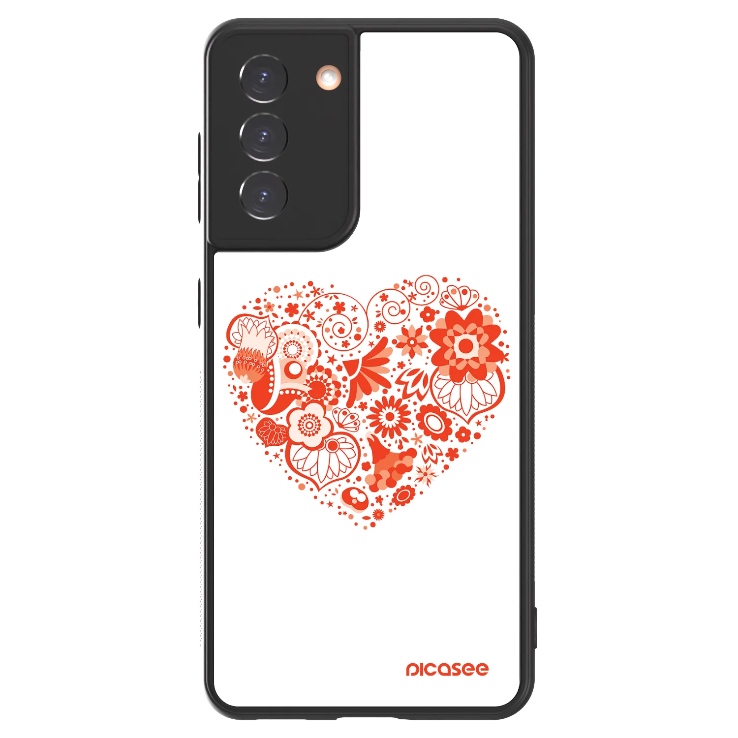 Picasee ULTIMATE CASE pentru Samsung Galaxy S21 5G G991B - Big heart