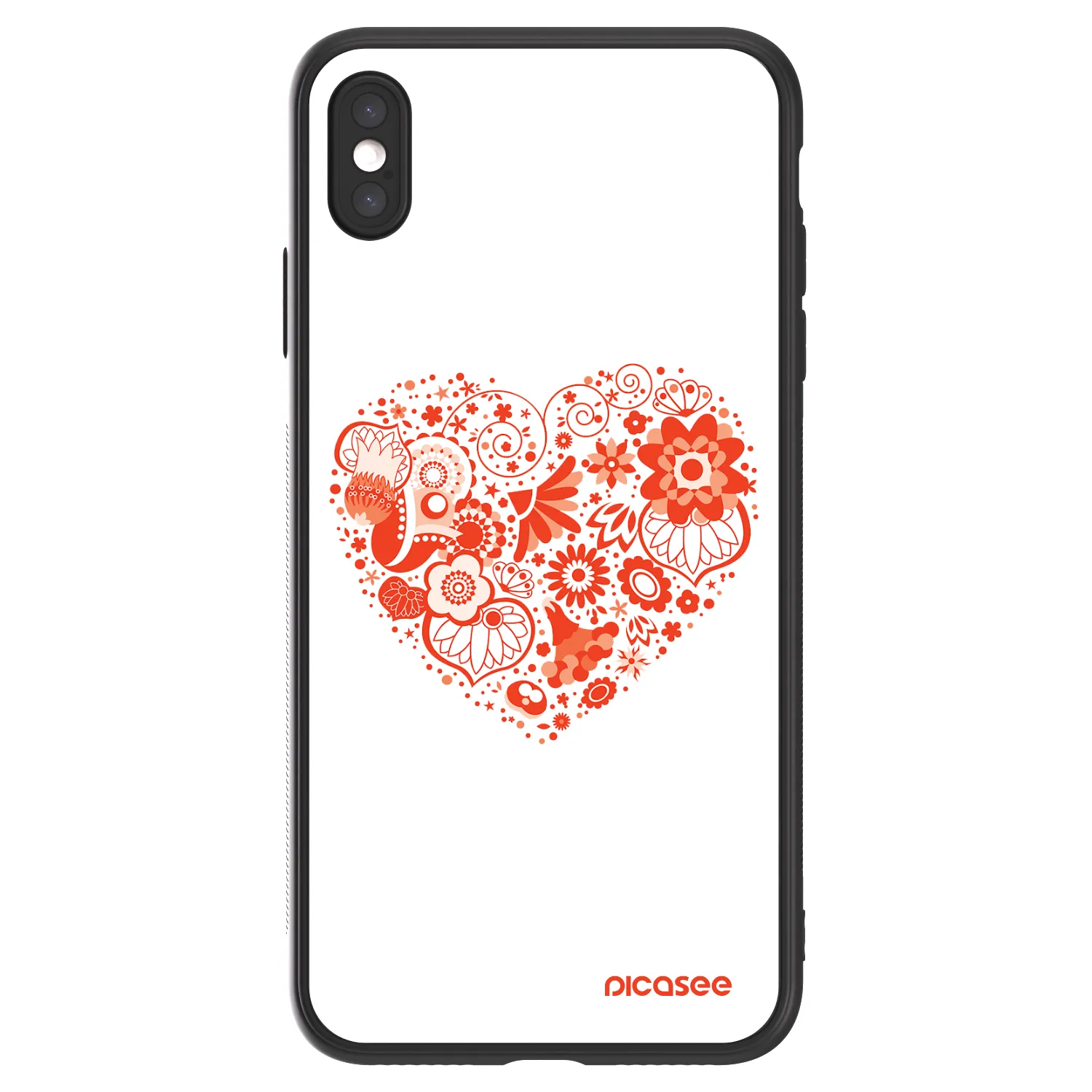Picasee ULTIMATE CASE pentru Apple iPhone XS Max - Big heart