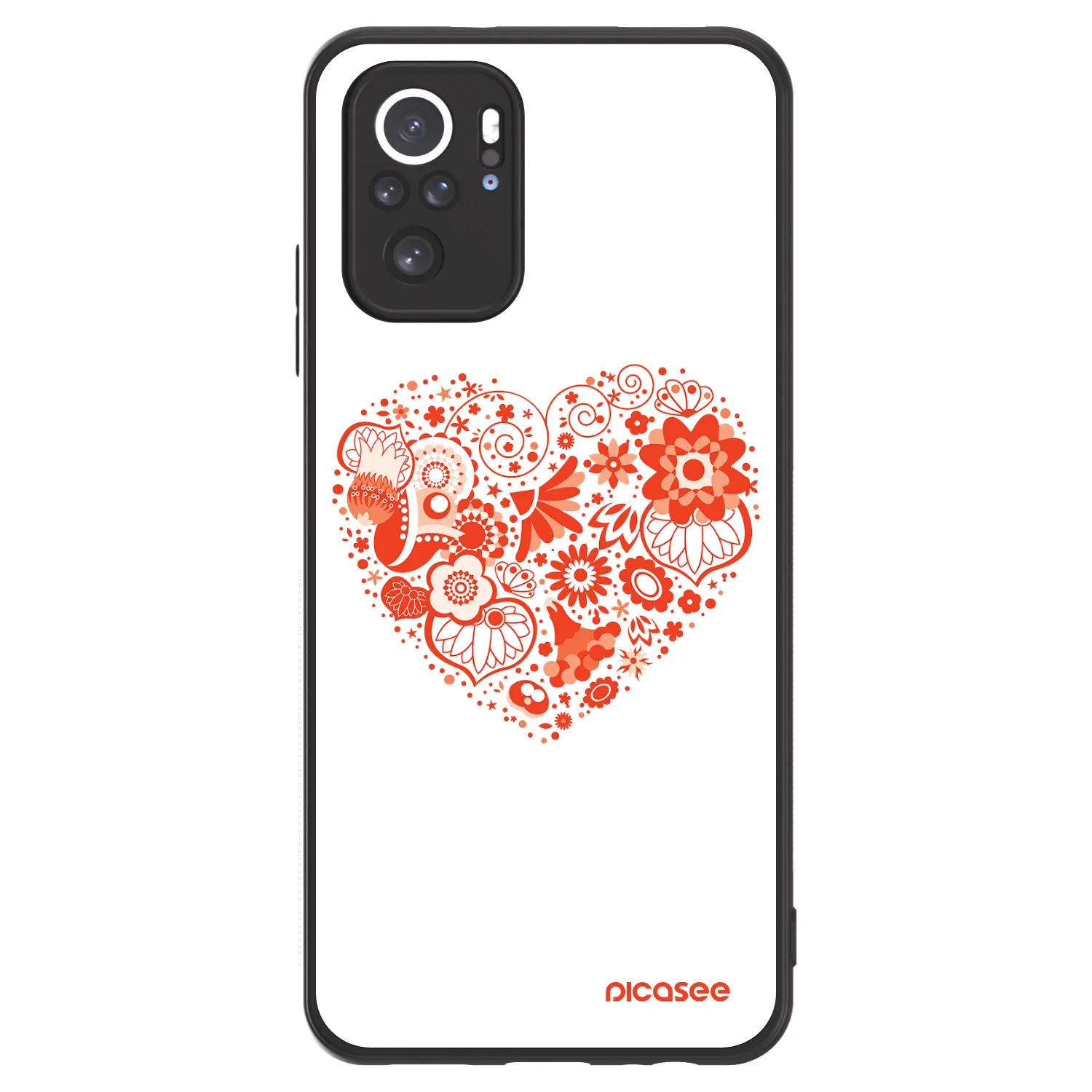 Picasee ULTIMATE CASE pentru Xiaomi Redmi Note 10 - Big heart