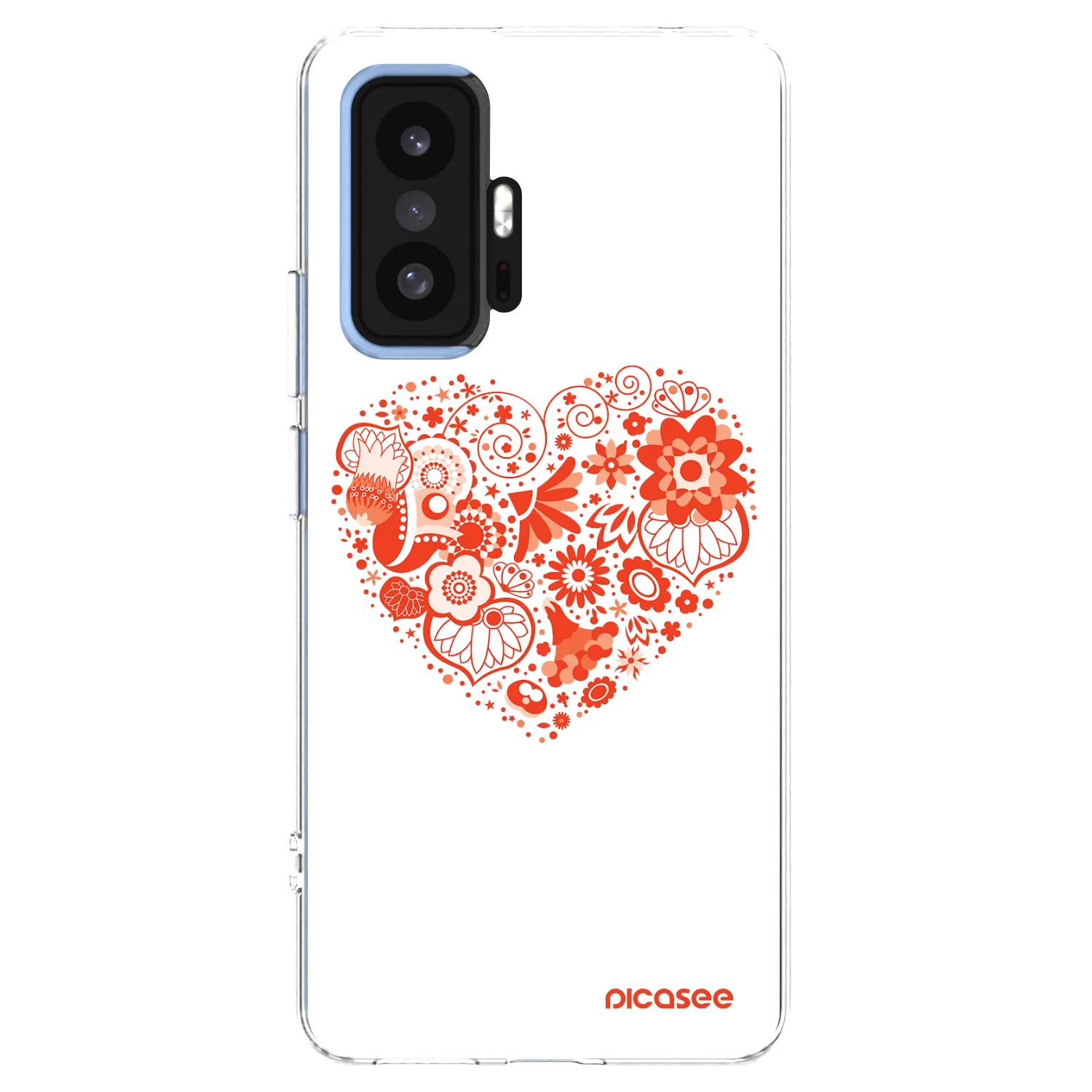 Picasee husă transparentă din silicon pentru Xiaomi 11T Pro - Big heart