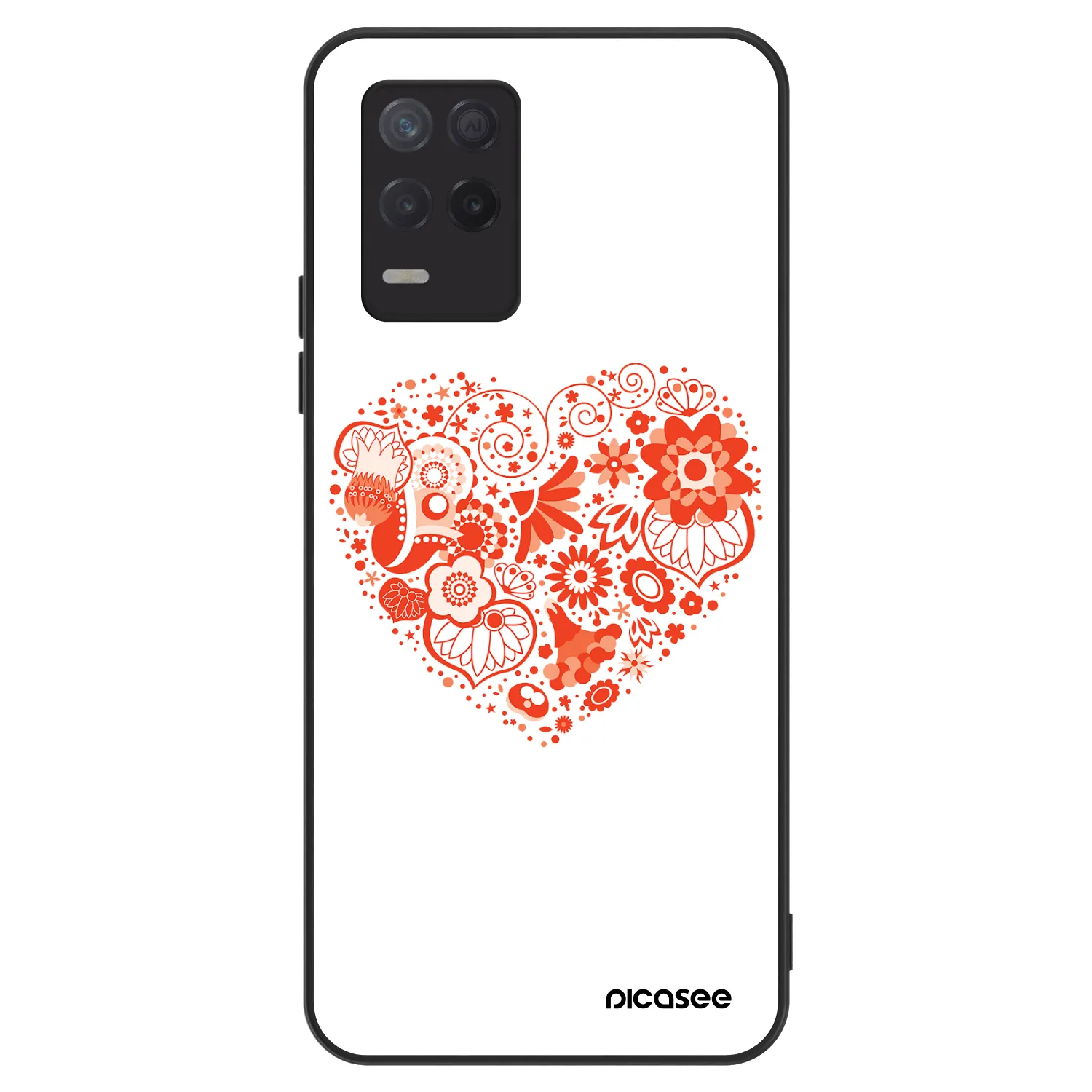 Picasee ULTIMATE CASE pentru Realme 8 5G - Big heart