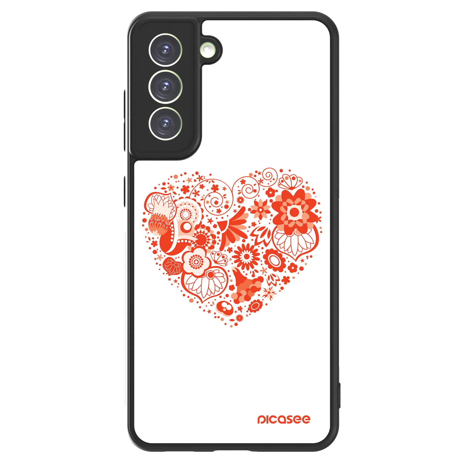 Picasee ULTIMATE CASE pentru Samsung Galaxy S21 FE 5G - Big heart