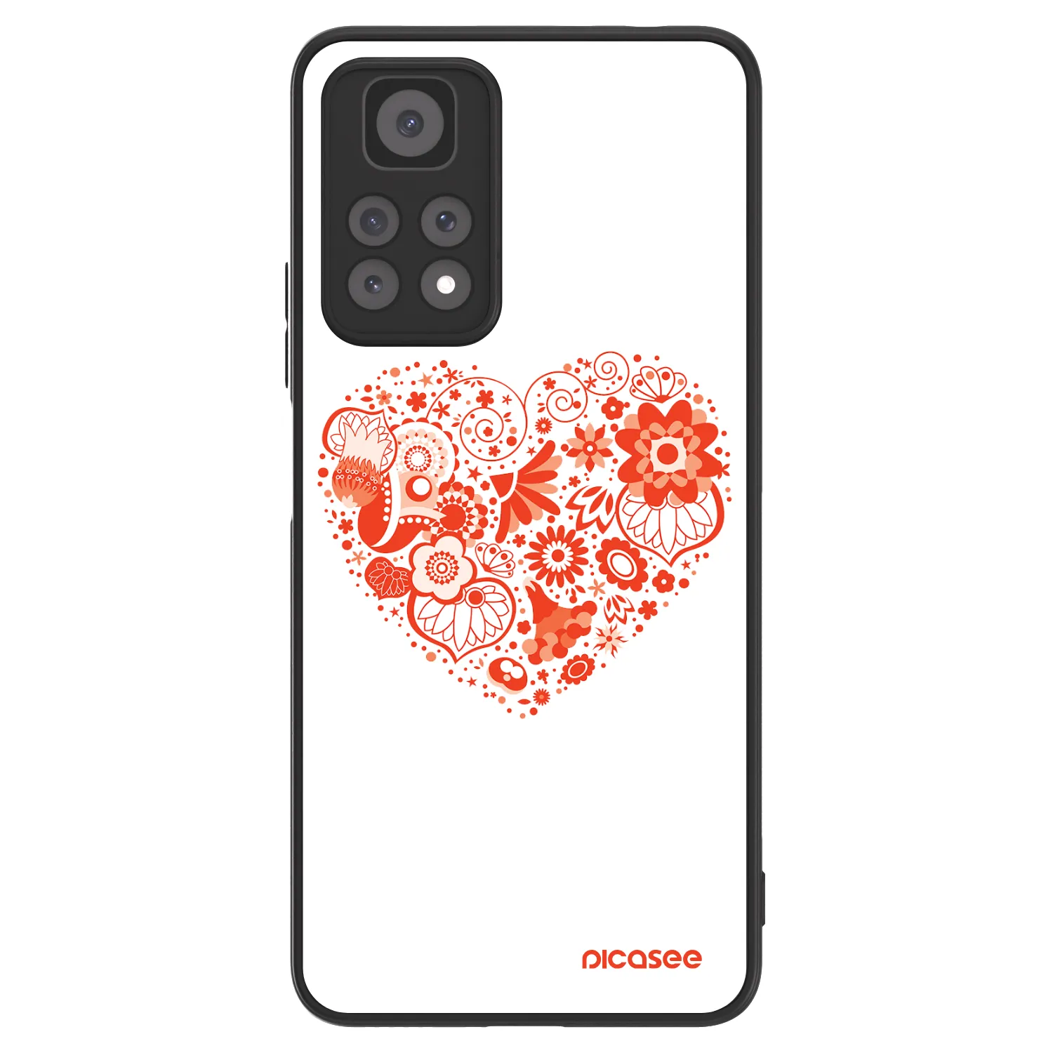 Picasee ULTIMATE CASE pentru Xiaomi Redmi Note 11 Pro 5G - Big heart