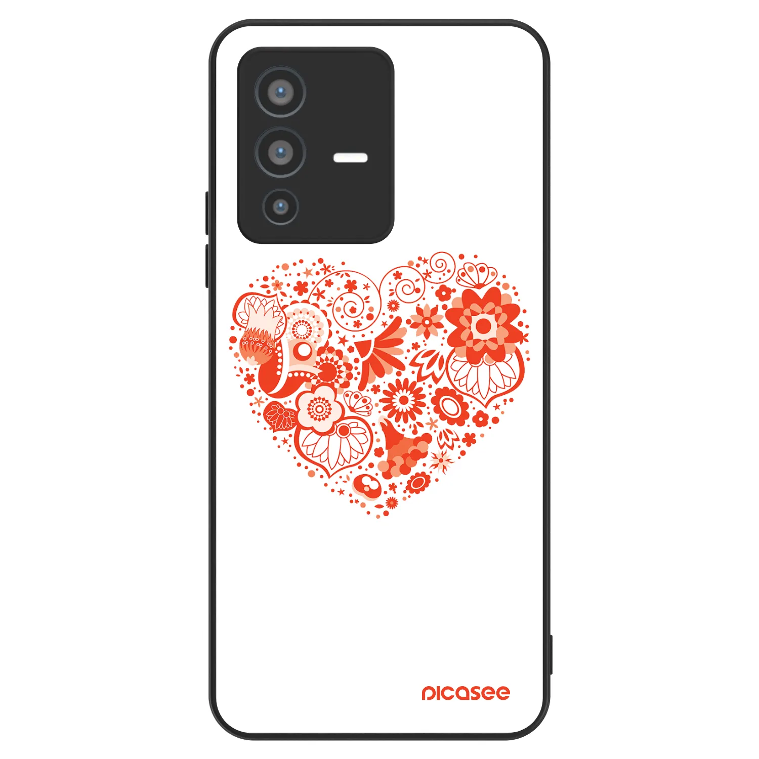 Picasee ULTIMATE CASE pentru Vivo V23 5G - Big heart