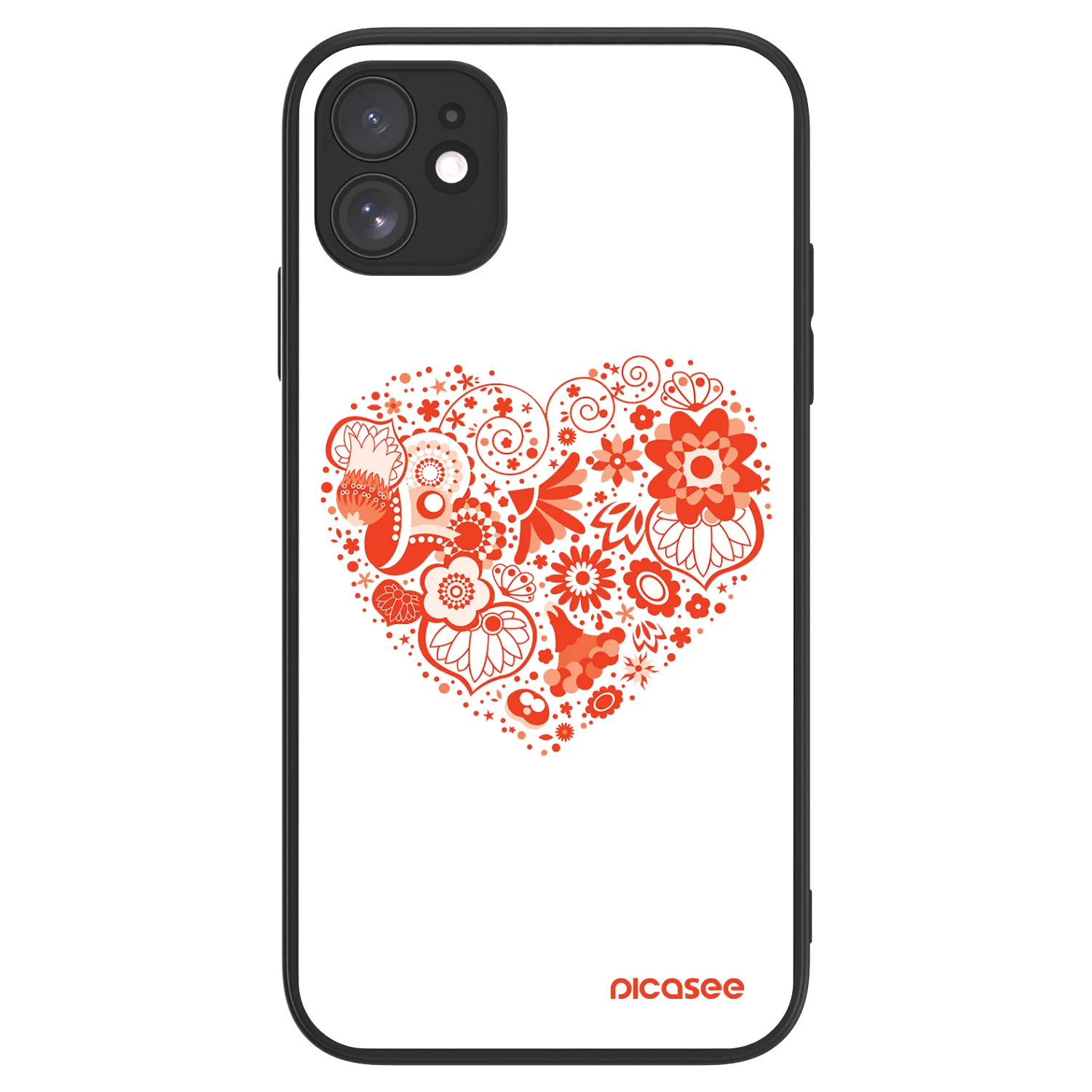 Picasee ULTIMATE CASE MagSafe pentru Apple iPhone 11 - Big heart