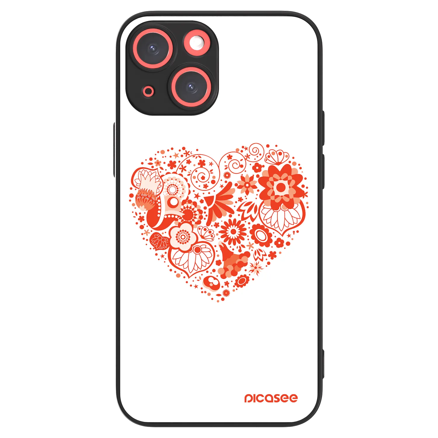 Picasee ULTIMATE CASE MagSafe pentru Apple iPhone 13 mini - Big heart