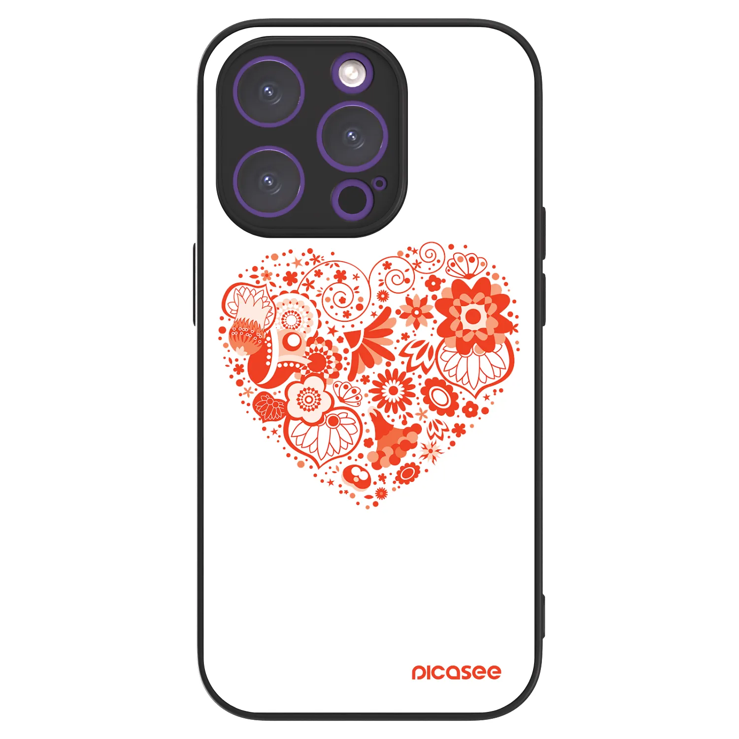 Picasee ULTIMATE CASE MagSafe pentru Apple iPhone 14 Pro - Big heart