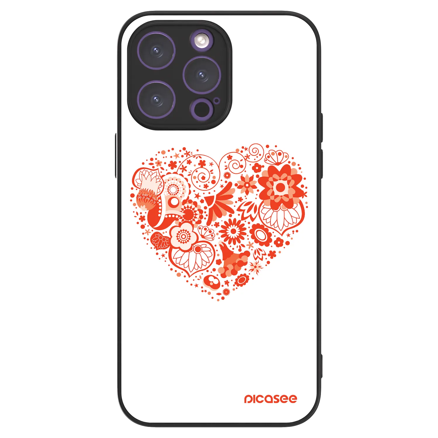Picasee ULTIMATE CASE MagSafe pentru Apple iPhone 14 Pro Max - Big heart
