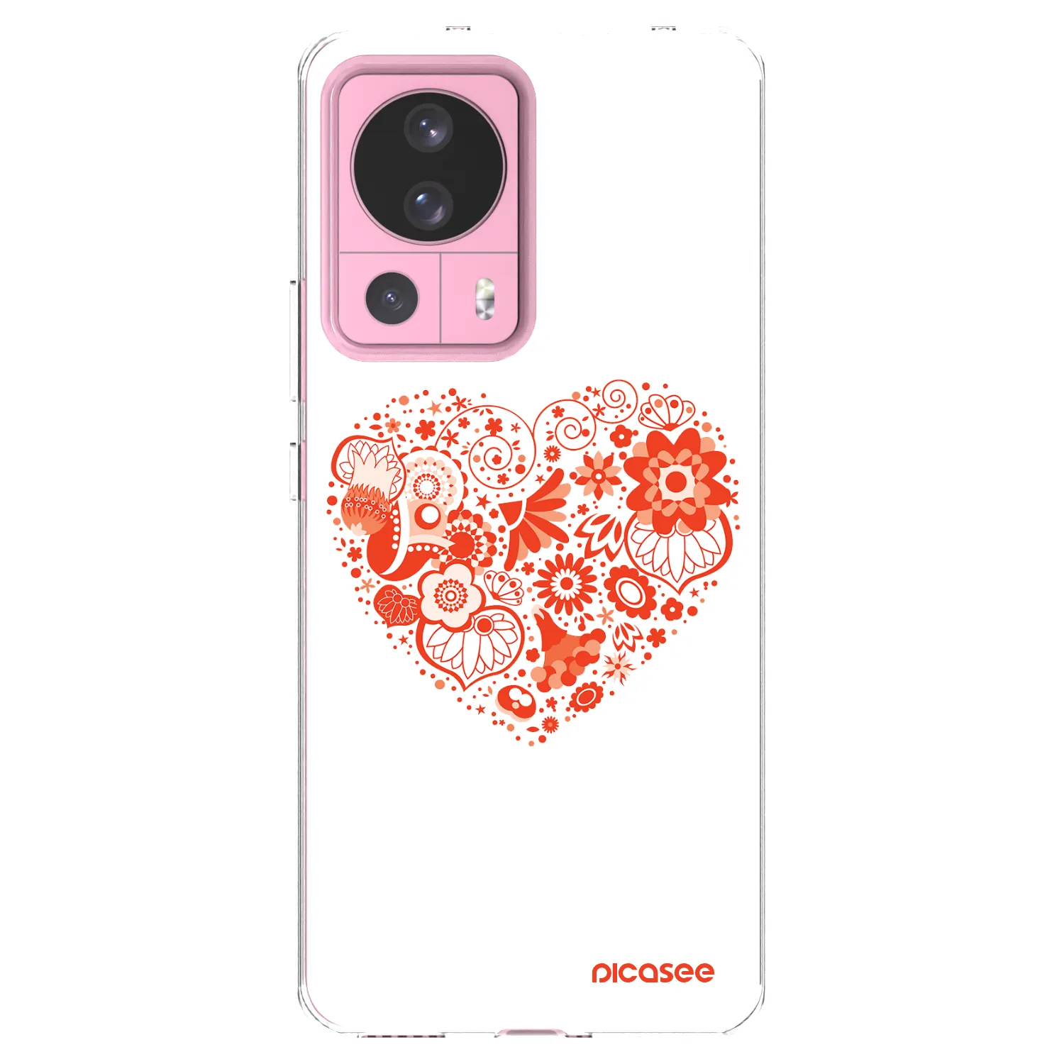 Picasee husă transparentă din silicon pentru Xiaomi 13 Lite - Big heart