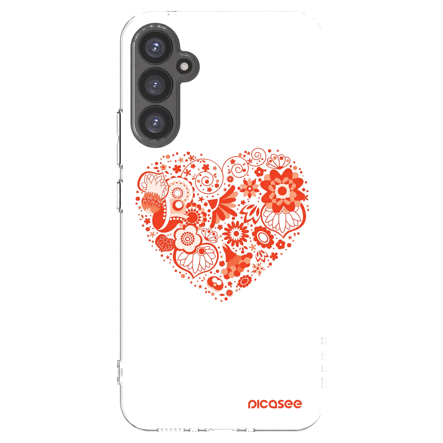 Picasee husă transparentă din silicon pentru Samsung Galaxy A34 5G A346B - Big heart
