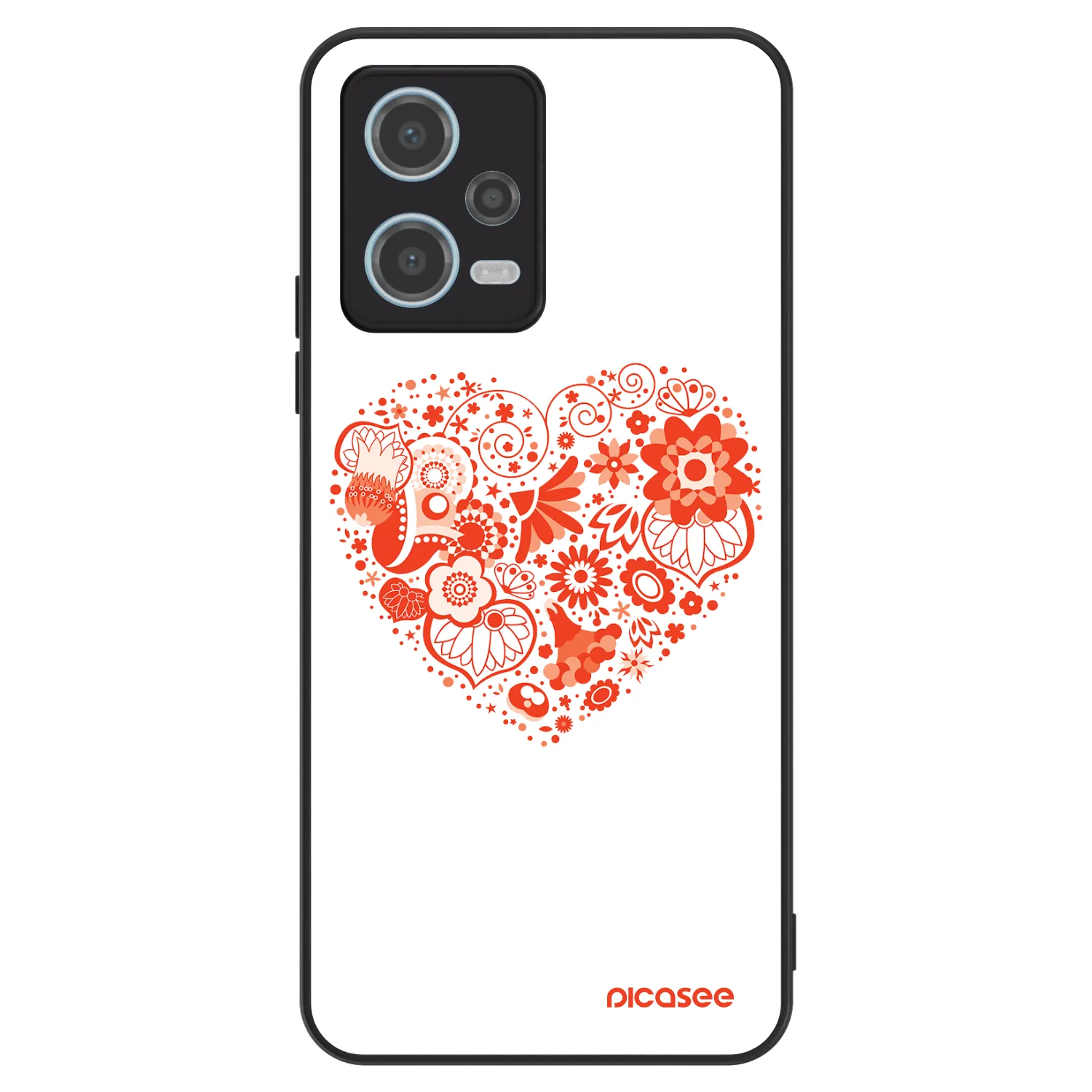 Picasee ULTIMATE CASE pentru Xiaomi Redmi Note 12 5G - Big heart